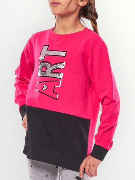 Kids' Set with Leggings Winter 2pcs Fuchsia
