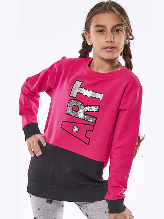 Kids' Set with Leggings Winter 2pcs Fuchsia