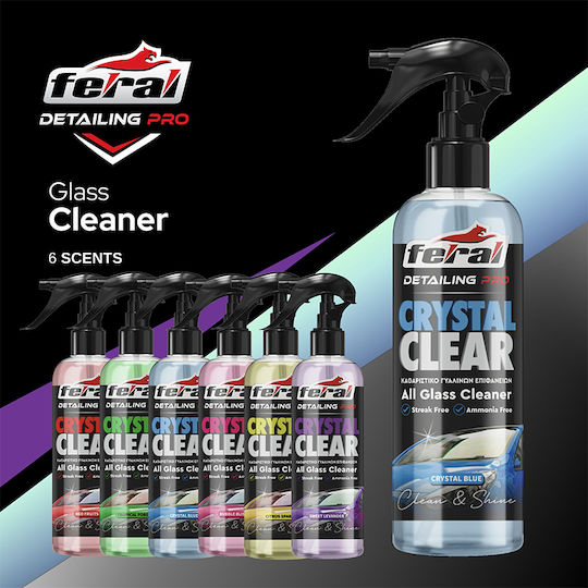 Feral Detailing Pro Препарат за почистване Спрей за Автомобилни Стъкла 750мл