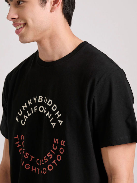 T-shirt Μαύρο