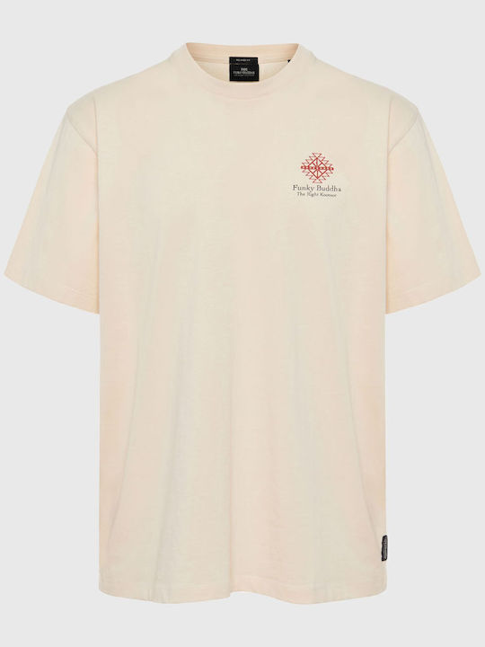 T-shirt Εκρού