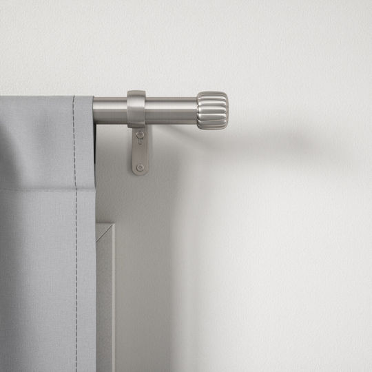 Umbra Extendable Metallic Curtain Pole Cleo Single Φ2.5mm 168-305cm Nickel Matte