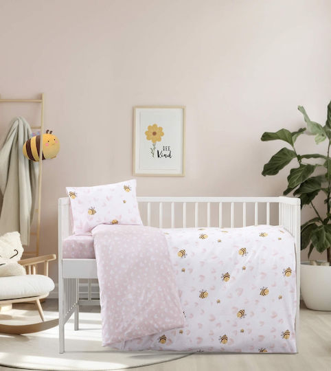 Kocoon Baby Quilt Baumwolle Weiß 110x150cm
