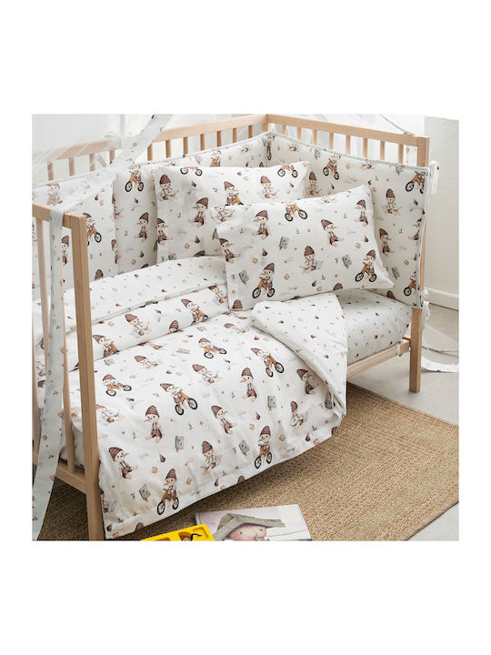 Vesta Home Baby Cotton Quilt Beige 120x160cm