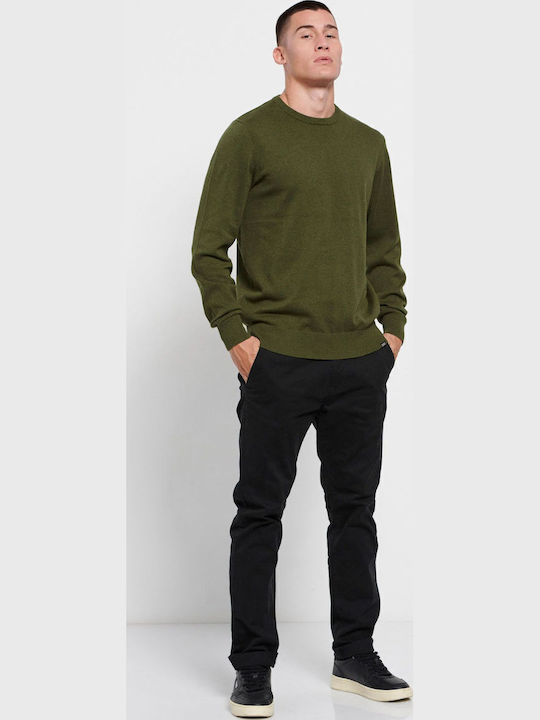 Long Sleeve Sweater Pine Green Mel