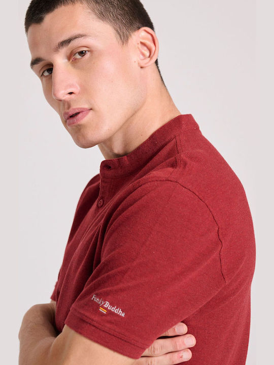 Short Sleeve Red Blouse