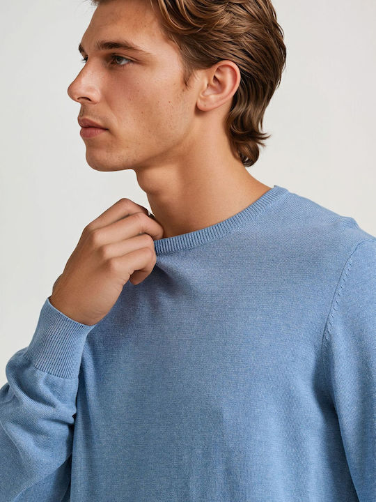 Long Sleeve Sweater Blue Light
