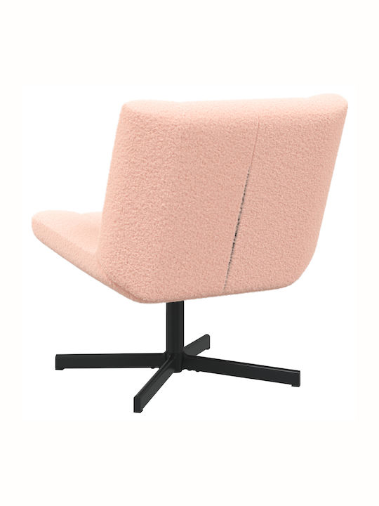 Stuhl in Rosa Farbe 63x75x76cm 1Stück