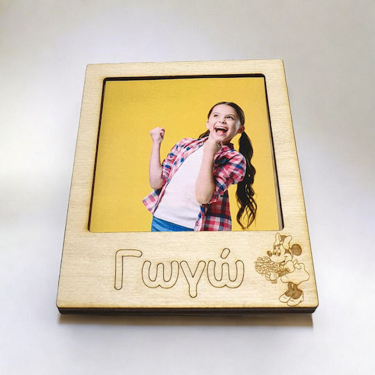 Woodseason Wooden Photo Frame Minnie