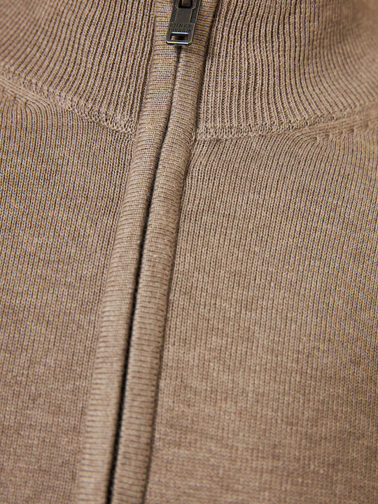 Langarm Pullover Braun