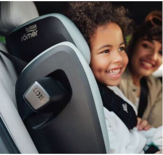 Britax Romer Kidfix Pro Style Baby Car Seat High-back Booster i-Size with Isofix Harbor Blue 15-36 kg
