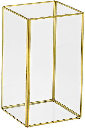 Palma Emporio Διακοσμητικό Κουτί Γυάλινο 11.5x11.5x20.5cm