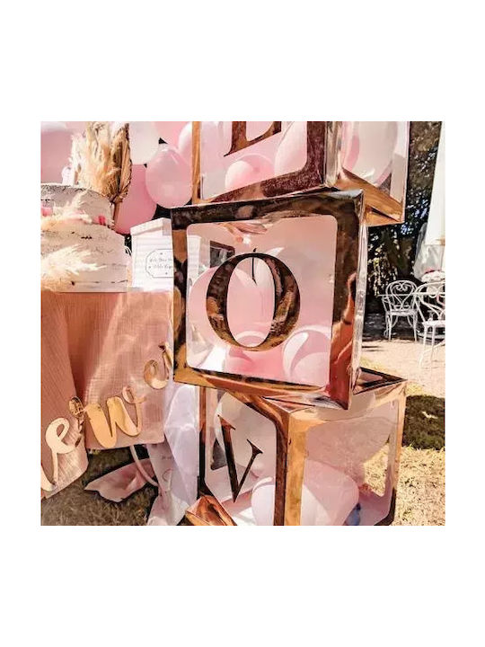 Cub Rose Gold 30x30x30cm Beauty Home
