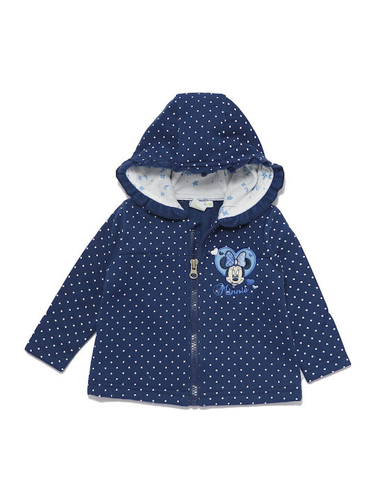 Kids' Set with Pants Winter 3pcs Blue Minnie Mouse