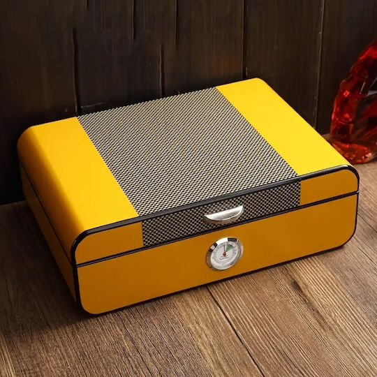 Panora Holz Befeuchter für Zigarren 50 mit Hygrometer