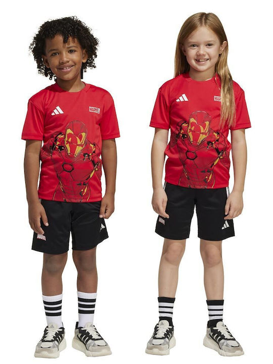 Kinder-Set mit Shorts Sommer 2Stück RED