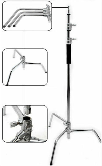 3m Heavy Duty Lighting Tripod Outletvideo Solid C