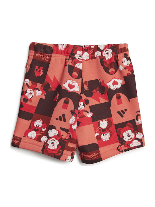 Kids' Set with Shorts Summer 2pcs White Disney Mickey Mouse