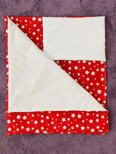 Stroller Bedding Set Stroller Red Blanket, Lightweight Bag, And Pillow