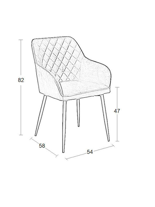 Siena Bergère Grey 68x56x56cm