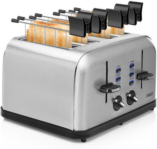 Princess 142355 Φρυγανιέρα 4 Θέσεων 1750W Inox