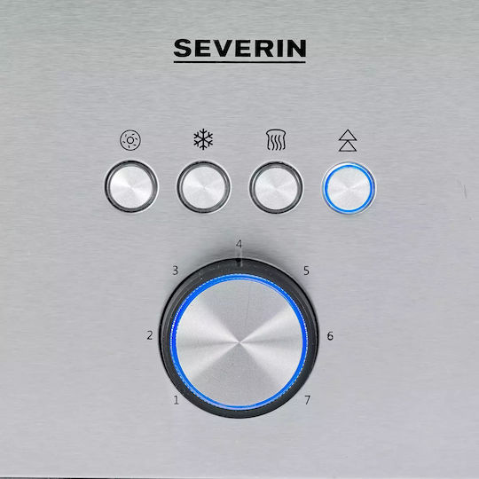 Severin Φρυγανιέρα 2 Θέσεων 800W Inox