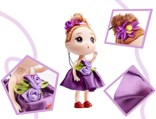 ikonka Set of Dolls for Dollhouse