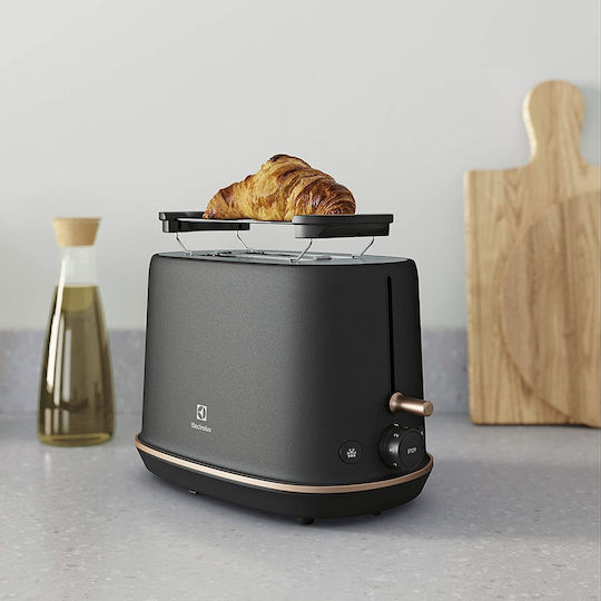 Electrolux Φρυγανιέρα 2 Θέσεων 980W Γκρι
