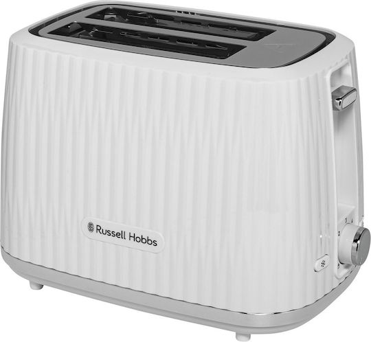 Russell Hobbs Prăjitor de pâine 2 sloturi 800W Alb