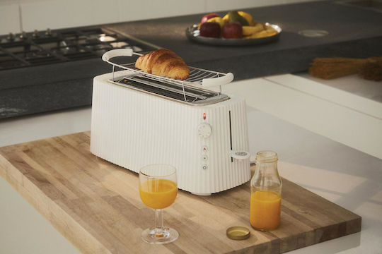Alessi Plissé Φρυγανιέρα 2 Θέσεων 1700W Λευκή