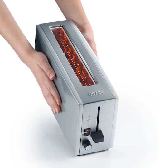 Graef Toaster 2 Slots 880W Inox