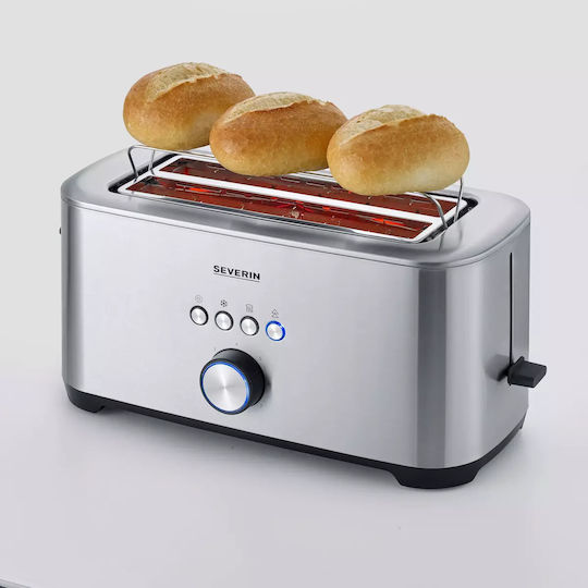 Severin Φρυγανιέρα 2 Θέσεων 1400W Inox