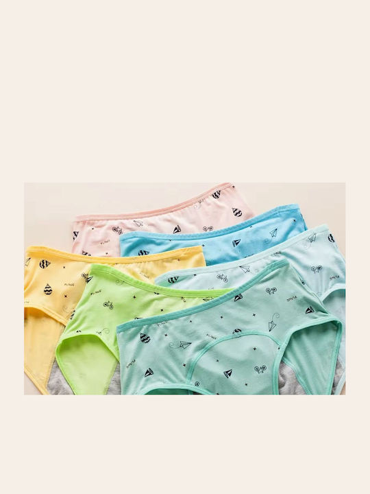Βαμβακερά Femei Slip MultiPack Multicolored
