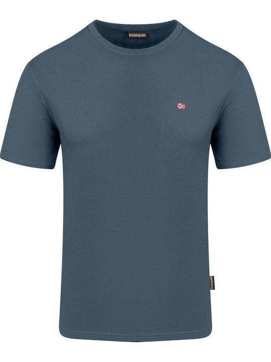 Salis T-shirt SteelBlue