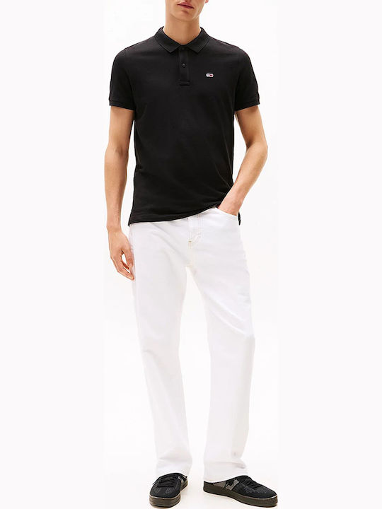Flag Polo T-shirt Black DM0DM20676-BDS