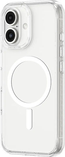 AmazingThing Задна корица Силикон / Пластмаса Прозрачен (iPhone 16)