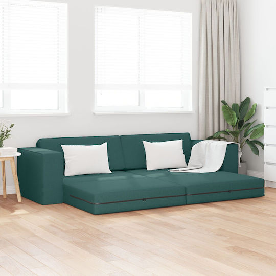 Ъгъл Диван Спалня Текстил Dark Green 245x150x60.5см.