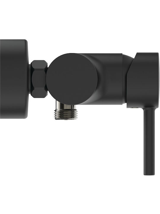 Ideal Standard Ceraline Αναμεικτική Μπαταρία Μπανιέρας Μαύρη