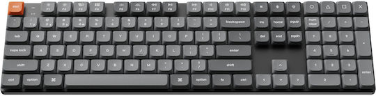 Keychron K5 Max Wireless Gaming Mechanical Keyboard with Gateron Low Profile Red switches and RGB lighting (English US)