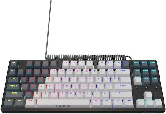 Lorgar AZAR 514 Gaming Μηχανικό Πληκτρολόγιο Tenkeyless με Custom διακόπτες και RGB φωτισμό (Αγγλικό UK)
