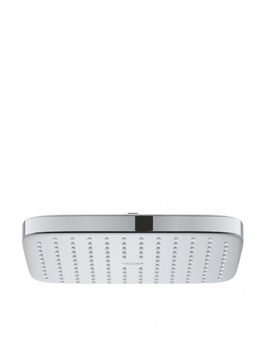 Grohe Tempesta Cube 250 Duschsäule mit Wannenbatterie Silber