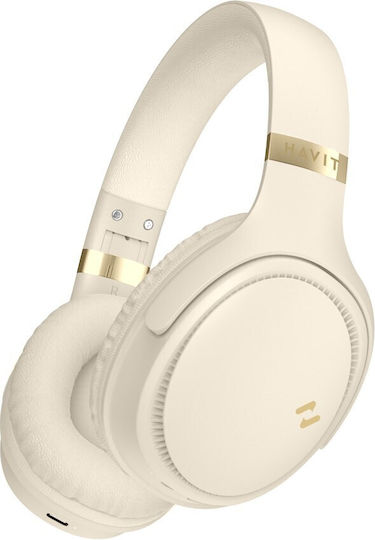 Havit H630BT Wireless / Wired Over Ear Headphones with Radio with 36 hours of Operation Butter