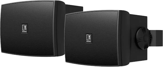 Audac Παθητικά Επιτοίχια Ηχεία 30W με Bluetooth (Ζεύγος) Μαύρα