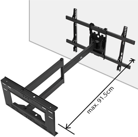 Maclean Energy MC-985 Wall TV Mount with Arm up to 80"