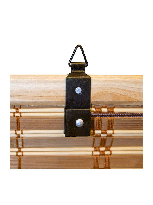 Grasher Shade Blind Bamboo in Brown Color L120xH180cm