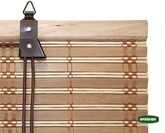 Grasher Shade Blind Bamboo Beige L90xH180cm