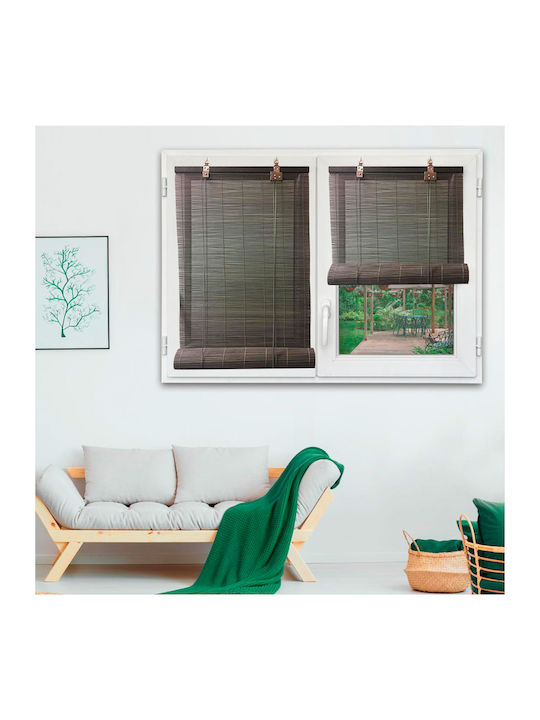 Shade Blind Bamboo in Gray Color L90xH180cm