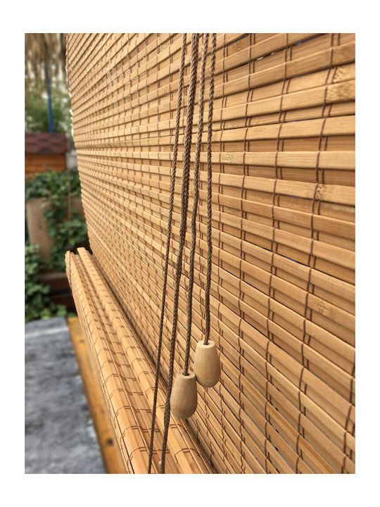 Woodware Сенник Бамбук в Кафяв Цвят ДxВ220бр