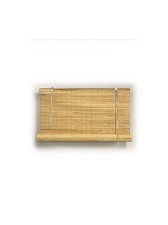 Woodware Στόρι Σκίασης Μπαμπού σε Μπεζ Χρώμα Π100xΥ220εκ.