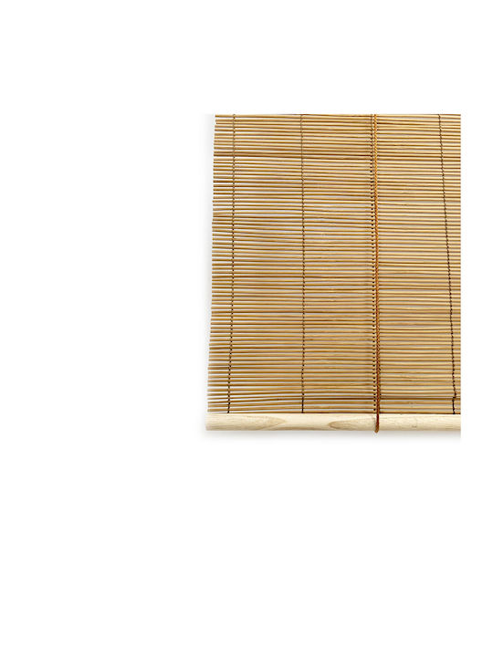 Woodware Στόρι Σκίασης Μπαμπού σε Καφέ Χρώμα Π120xΥ200εκ.